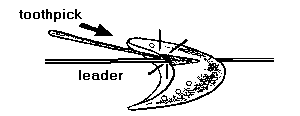 Krippled Minnow rigging step 4