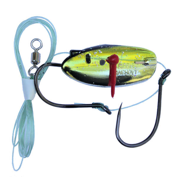 Krippled Anchovy Barbless Tandem, #316- Peters Choice on Krome