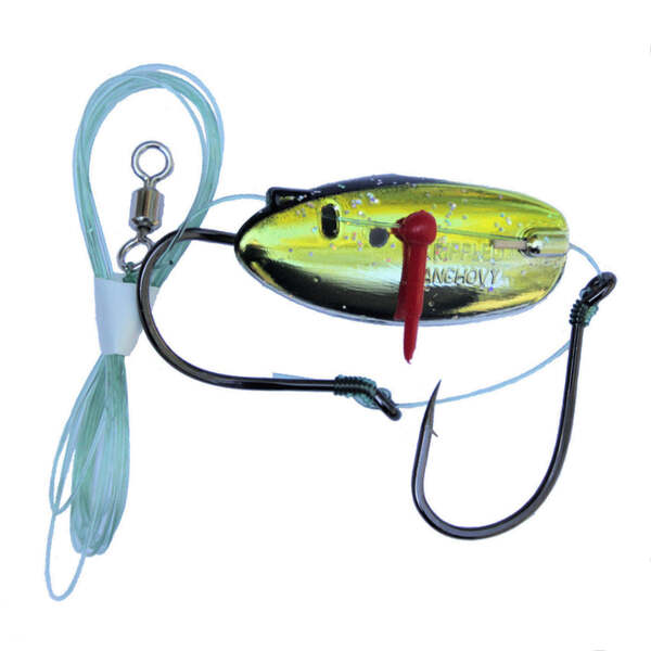 Krippled Anchovy Barbed Tandem, #316- Peters Choice on Krome