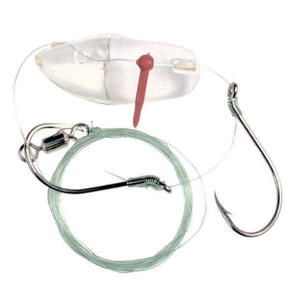 Krippled Anchovy Barbed Tandem, Clear