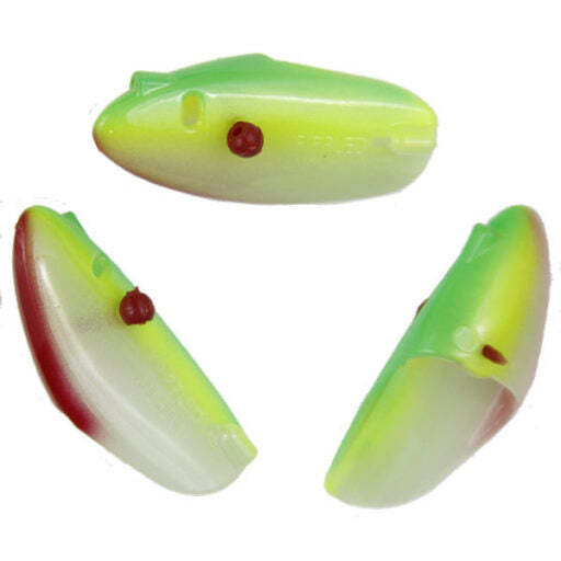 Krippled Anchovy Unrigged 3-pack, #260-No Bananas on Glow