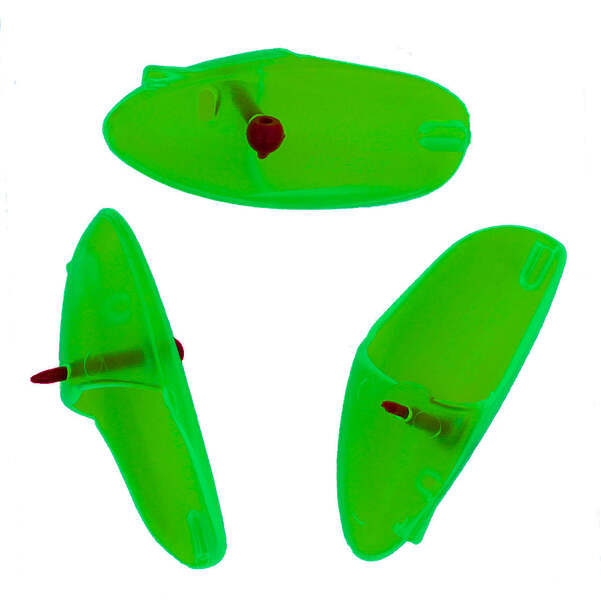 Krippled Anchovy Unrigged 3-pack, Green