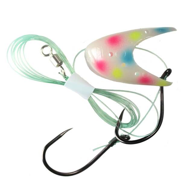 Krippled Herring #1 Barbless Tandem, #637- Wonder Bread on Glow