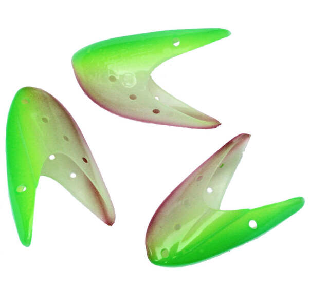Krippled Herring #1 Unrigged 3-pack, #260-No Bananas on Glow