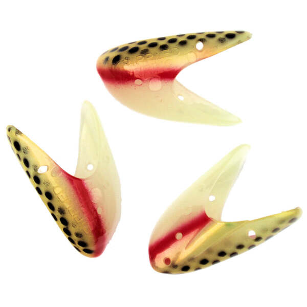 Krippled Herring #1 Unrigged 3-pack, #649- Niners Away on Glow